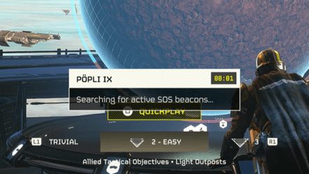 Helldivers 2 - Quickplay SOS Beacon