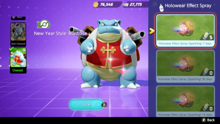 Pokemon UNITE - Holowear Effect Spray Type Selection.png