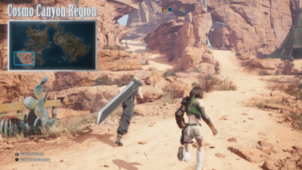Final Fantasy 7 Rebirth - Cosmo Canyon Region