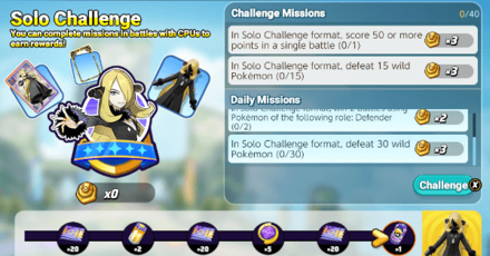 Pokemon UNITE - Solo Challenge 2024