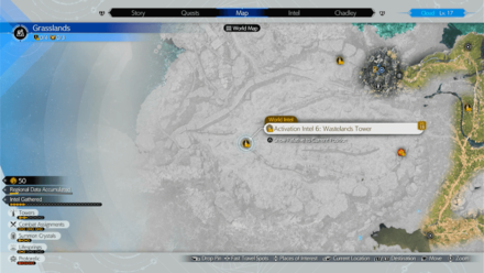 FF7 Rebirth - Activation Intel 6: Wastelands Tower