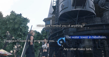 FF7 Rebirth - Relationship Choices