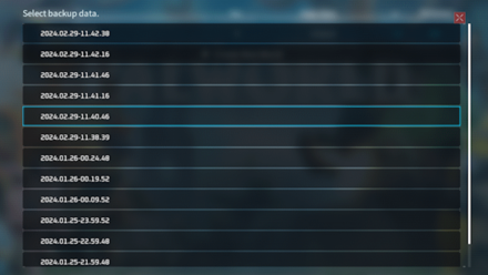 Palworld - Select Which Backup to Load