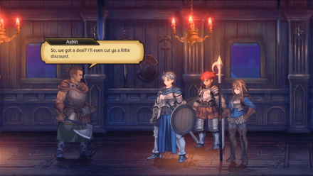 Unicorn Overlord - Aubin recruitment