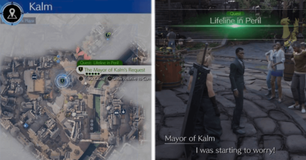 Final Fantasy 7 Rebirth - Lifeline in Peril Location