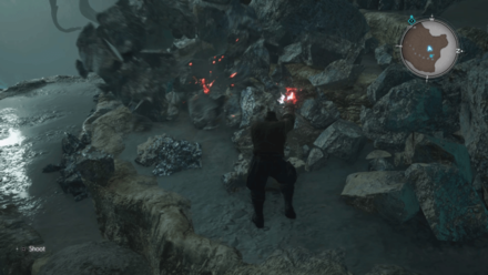 FF7 Rebirth - Escape the Depths - Barret Destroying Rocks