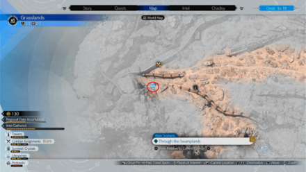 FF7 Rebirth - Chocobo Hidden Treasure Ruby x1 Map Location