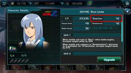 Pilot Reaction - Gundam UC Engage