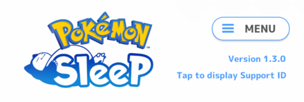 Pokemon Sleep - Version 1.3.0