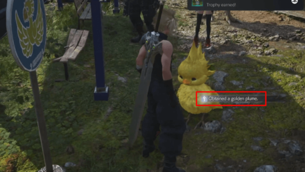 Golden Plume Chocobo Stop Reward