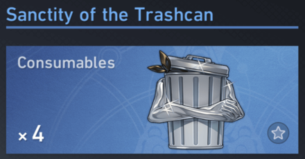 Honkai Star Rail - Sanctity of the Trashcan