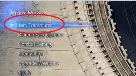 item transmuter
