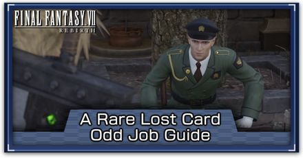 FF7 Rebirth - A Rare Card Lost Side Quest Guide