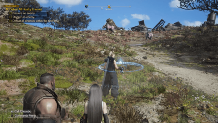 FF7 Rebirth - Bearer of Grudges Overworld