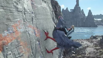 FF7 Rebirth - All Chocobo Types and Differences Mountain Chocobo