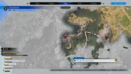 FF7 Rebirth - Expedition Intel 3: Morass Lifespring Map Location