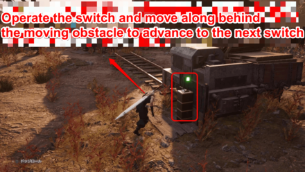 FF7 Rebirth - Stealth Mini-game Step 1