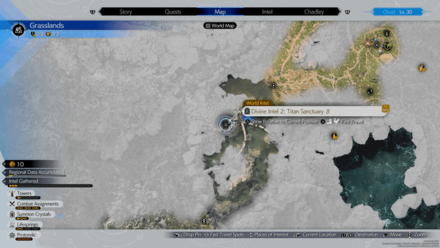 FF7 Rebirth - Divine Intel 2: Titan Sanctuary β Map Location
