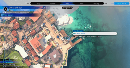 FF7 Rebirth - Card Carnival Minigame Guide and Solutions - Card Carnival Location