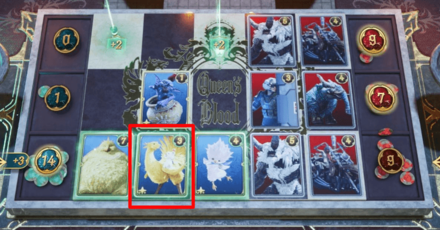 FF7 Rebirth - Card Carnival Minigame Guide and Solutions - Easy Card Puzzle Round 2 Step 3