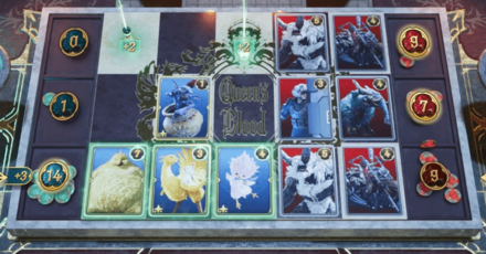 FF7 Rebirth - Card Carnival Minigame Guide and Solutions - Easy Card Puzzle Round 2 Final Board