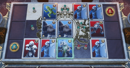 FF7 Rebirth - Card Carnival Minigame Guide and Solutions - Advanced Card Puzzle Round 1 Final Board