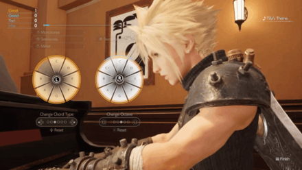 FF7 Rebirth - Return After Chapter 6 to Play Sheet Music for Rewards