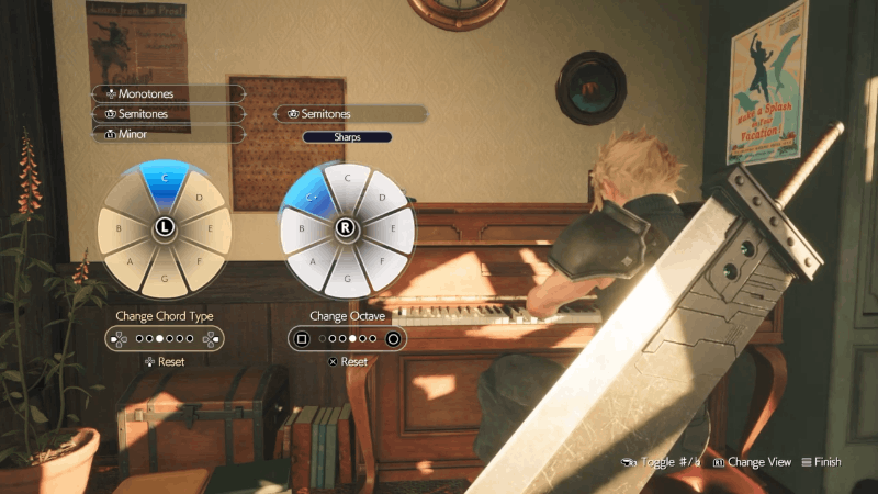 FF7 Rebirth - Piano Minigame