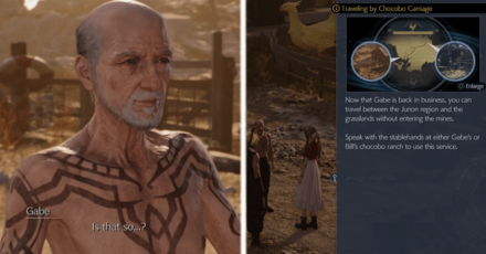 FF7 Rebirth - Return to Gabe