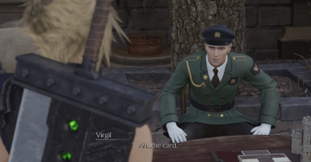 FF7 Rebirth - Challenge Virgil to a game of Queen