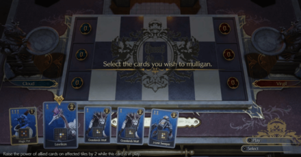 FF7 Rebirth - Redraw Cards