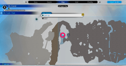 Enervation ingame location