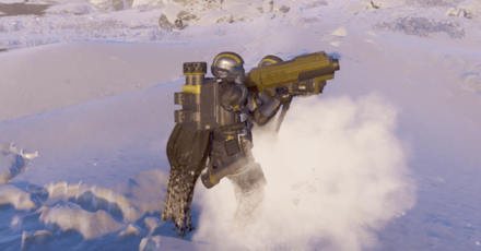 Helldivers 2 - Spear Being Used