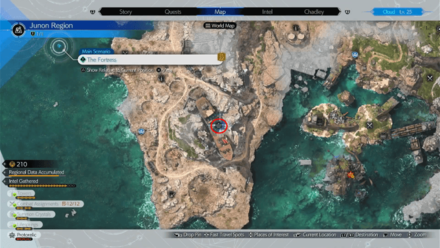 FF7 Rebirth - Phenomenon Intel 1: The World of Fort Condor Map Location