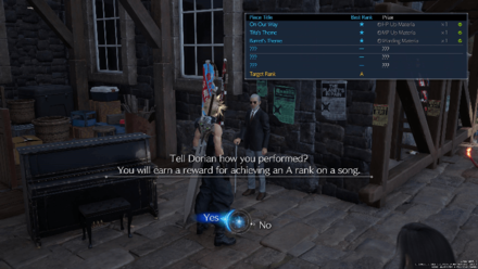 FF7 Rebirth - On Our Way Sheet Music Location