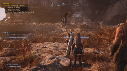 FF7 Rebirth - Cacophonic Corvid Overworld