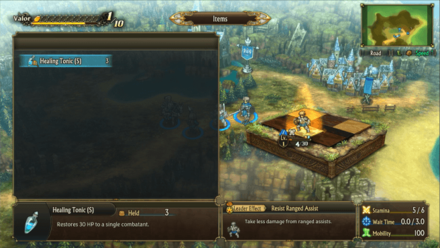 Unicorn Overlord - Heal Lex with the Tonic