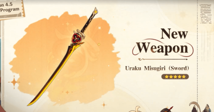 Genshin Impact Version 4.5, Uraku Misugiri