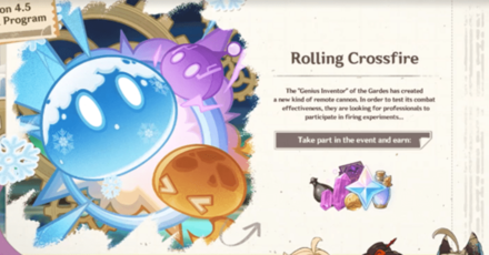 Genshin Impact - 4.5 Event - Rolling Crossfire