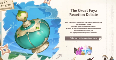 Genshin Impact - 4.5 Event - The Great Fayz Reaction Debate