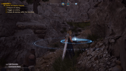 FF7 Rebirth - Weather the Storm Overworld