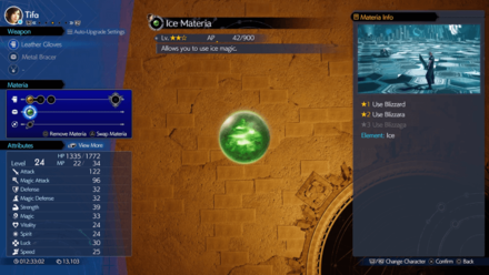 FF7 Rebirth - Ice Materia