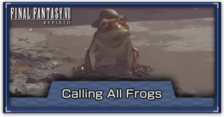 FF7 Rebirth - Calling All Frogs Side Quest Guide
