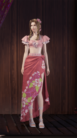 FF7 Rebirth - All Beach Outfits (Swimsuits) and Which to Choose Floral Delight