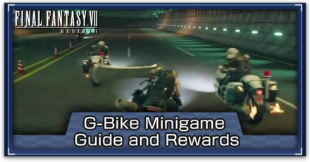 FF7 Rebirth - G-Bike Minigame Guide and Rewards