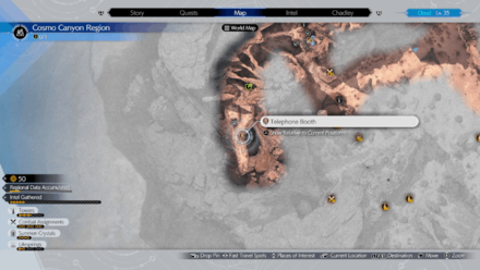 FF7 Rebirth - Telephone Booth Map