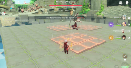 Genshin - Hilinigmatic Duel Platforms Caving in