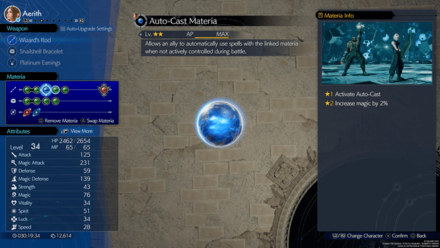 FF7 Rebirth - Auto-Cast Materia