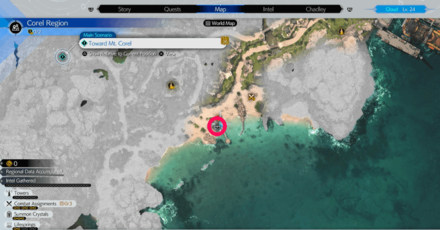 Healing Carcanet ingame location