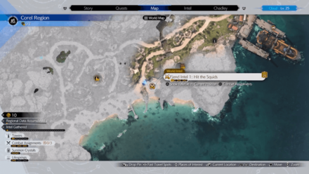 FF7 Rebirth - Hit the Squids Map Location